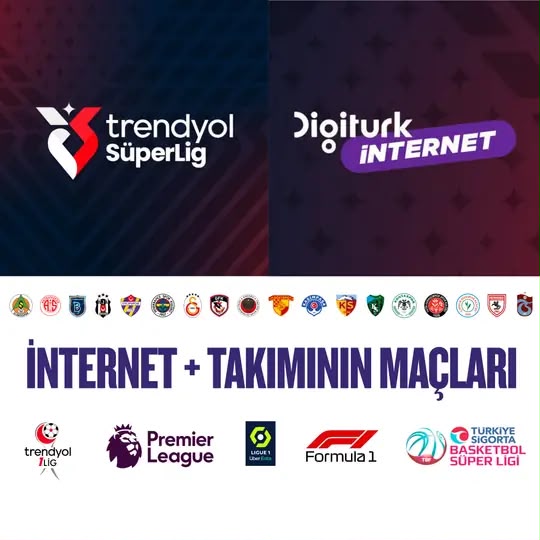 Ev İnterneti + Takımınızın Maçları (Kutusuz)